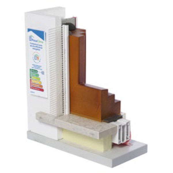 CLIMA HOLDER SYSTEM WOODEN CORNER piece 1